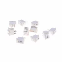 Interrupteur à bascule marche arrêt KCD11 2Pin 3A-250V Blanc DIDACTICO TUNISIE