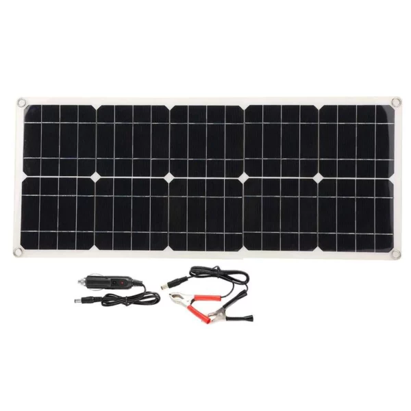 Second image of Kit Panneau solaire souple 100W avec contrôleur de charge
