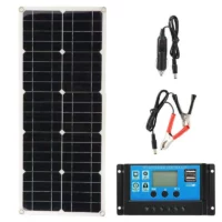 Kit Panneau solaire souple 100W avec contrôleur de charge DIDACTICO TUNISIE
