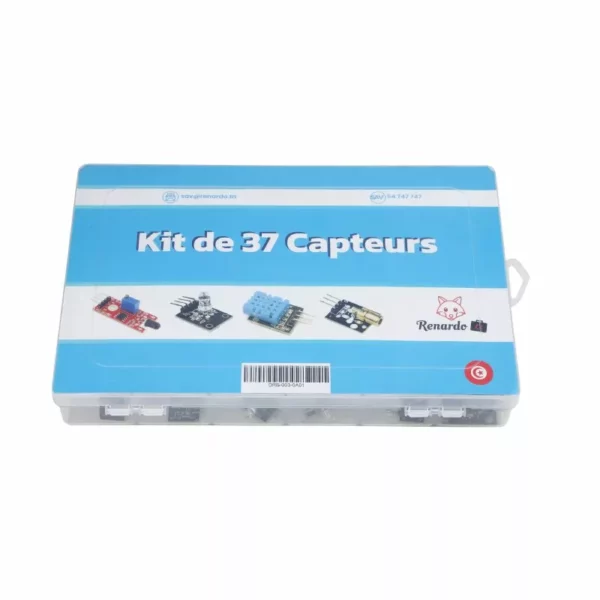 Kit Arduino de 37 capteurs Renardo: guide inclus