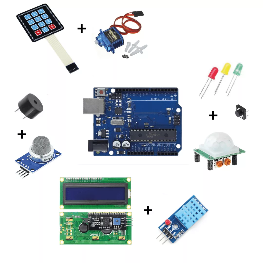 Kit Capteur Pour Maison Intelligente Avec Arduino Png