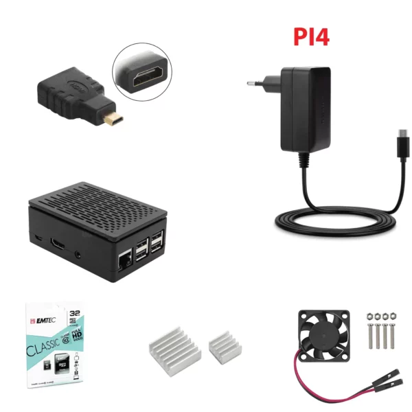 Kit d'accessoires Raspberry Pi4