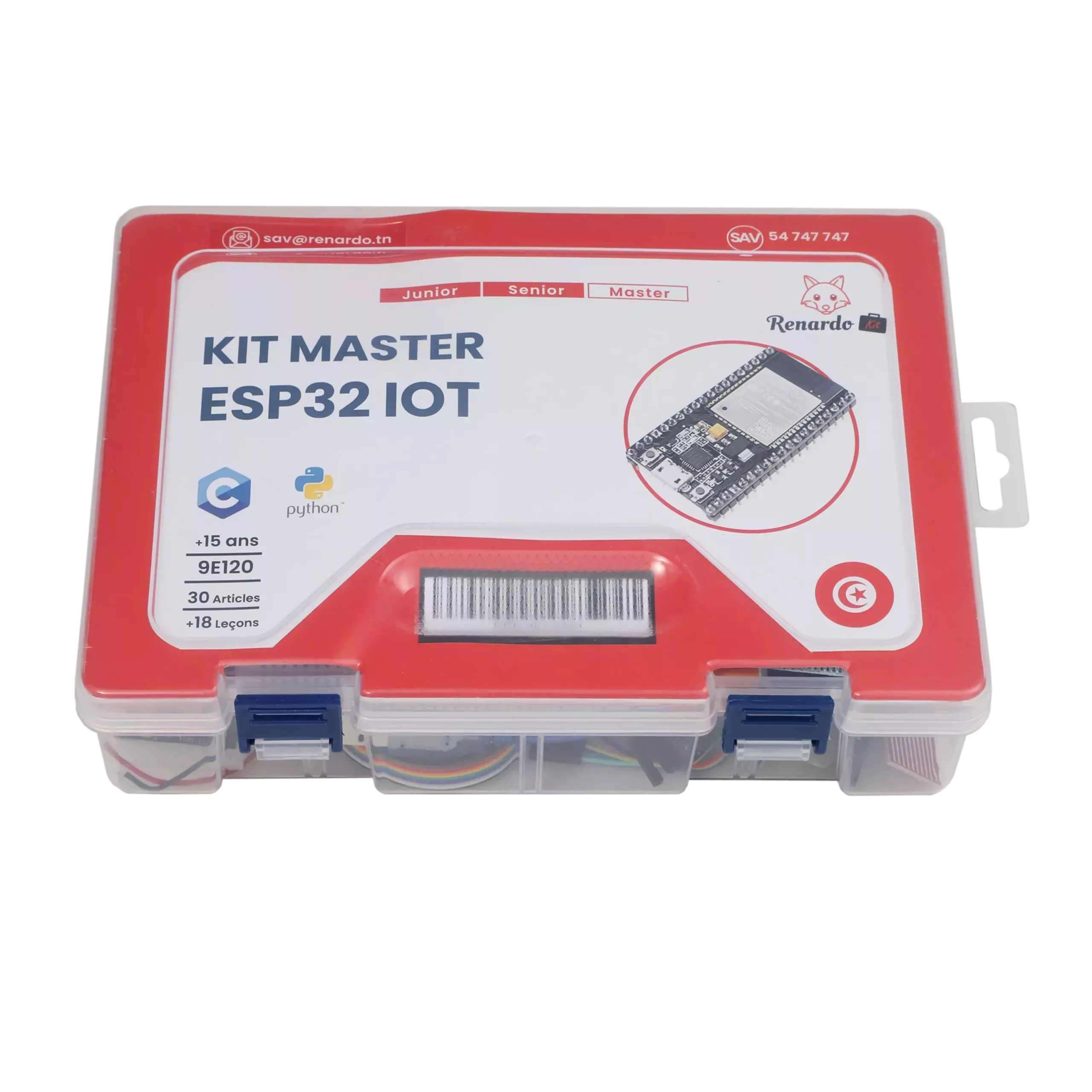 Kit Master ESP32 IOT Renardo DIDACTICO TUNISIE