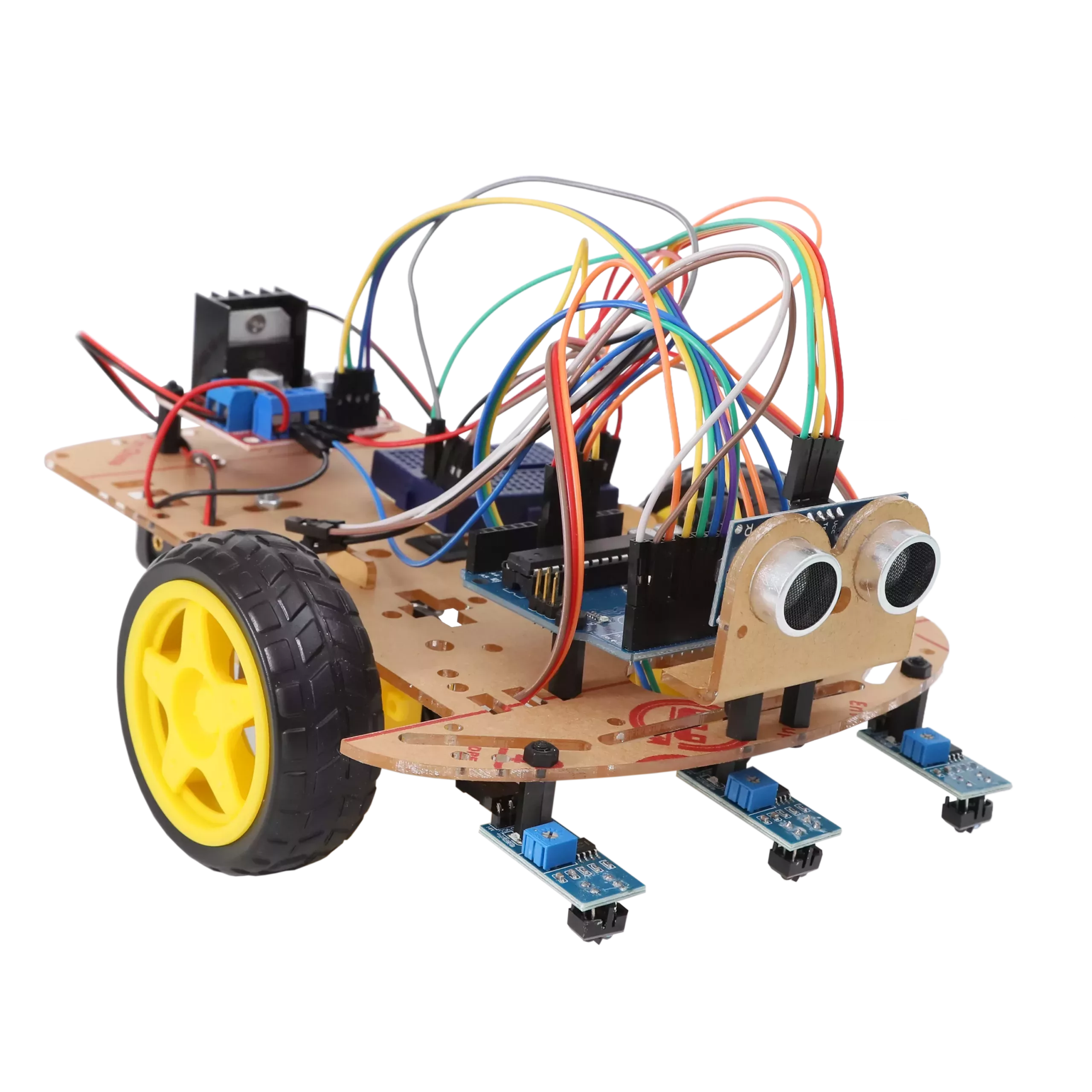 Kit Robot Arduino 2wd 3 En 1 Renardo Png