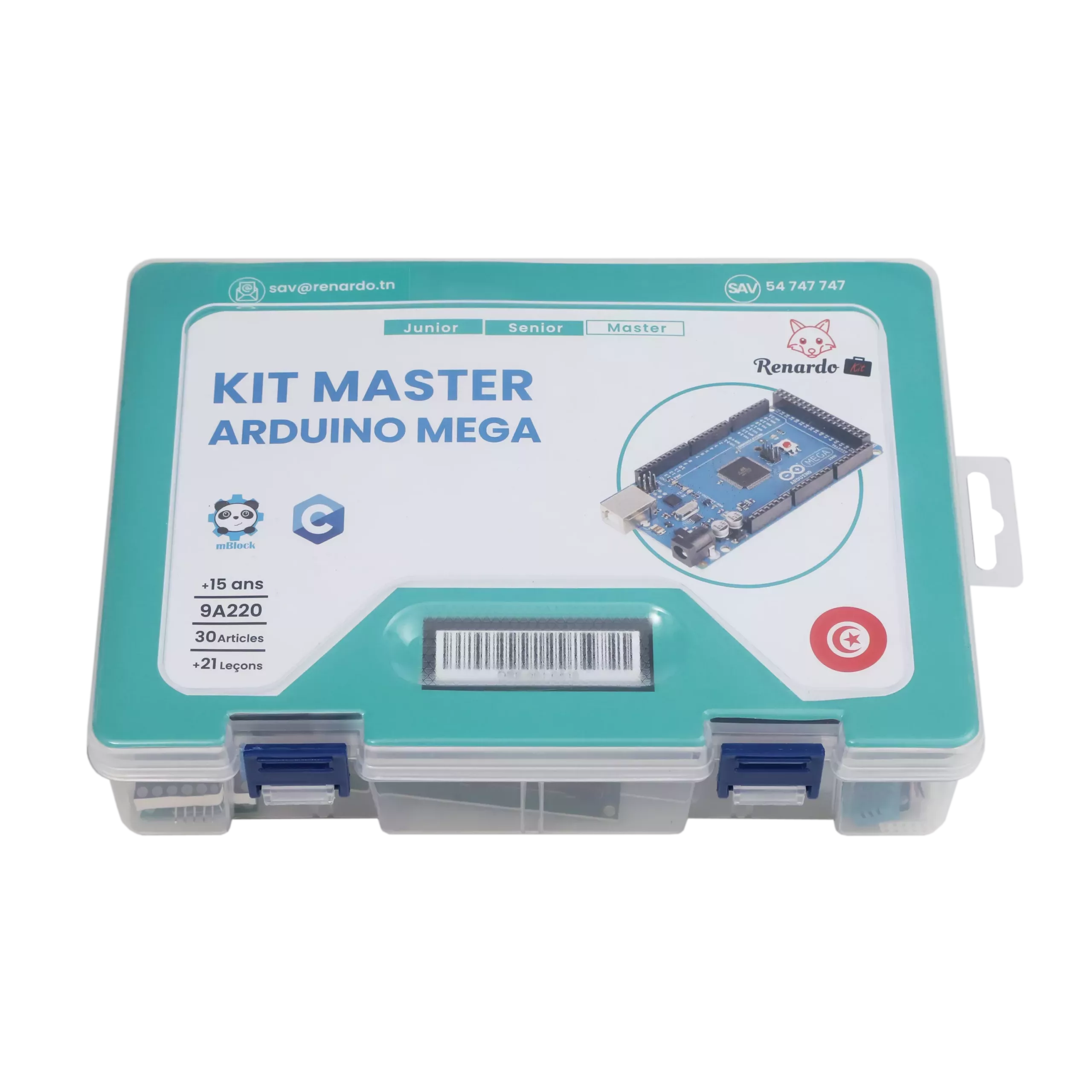 Kit senior Arduino UNO Renardo DIDACTICO TUNISIE