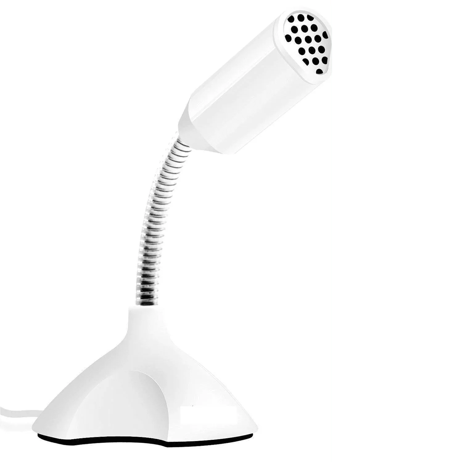 Microphone jack 3.5mm blanc