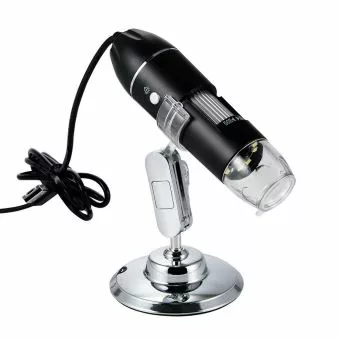 Microscope 1600X Caméra Endoscope USB 3 en 1 8LED Loupe