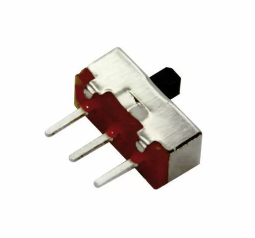 Mini interrupteur à glissière SPDT 1P2T à 3 broches SS12D00G2