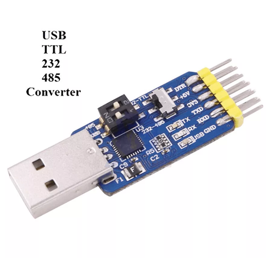 Module adaptateur multifonction 6en1 CP2102 USB vers TTL 485 232
