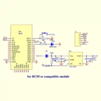 Module Bluetooth 6 Pin HC-05 avec bouton DIDACTICO TUNISIE