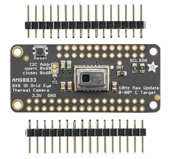 Second image of Module Caméra thermique AMG8833 FeatherWing ADA3622