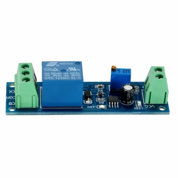 Second image of Module commutateur monostable temporisé NE555 avec relais 12V