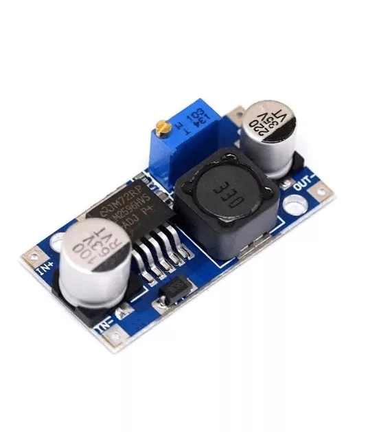 Module d'alim abaisseur LM2596HVS Vin:4,5-50V/Vout:3-35Vdc 3A 15w