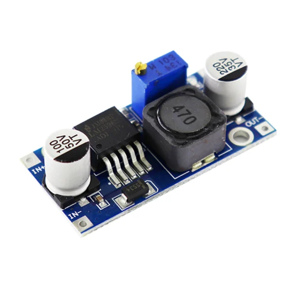 Module d'alimentation abaisseur LM2596S avec Led