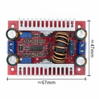 Module d'alimentation DC-DC élévateur 400W 15A DIDACTICO TUNISIE