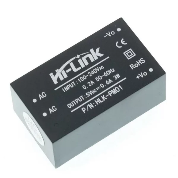 Module d'Alimentation Isolé HLK-PM01 Vin=220VAC; Vout=5VDC