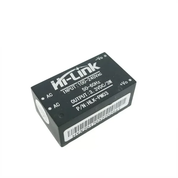 Module d'Alimentation Isolé HLK-PM03 Vin=220VAC;Vout=3.3VDC