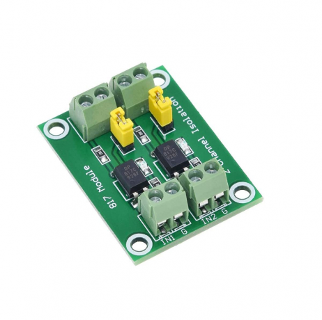 Module d'isolement optocoupleur 2 canaux PC817