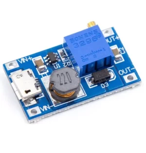 Module d’alim élévateur MT3608 2A Micro USB Vin