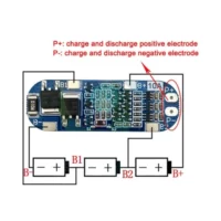Module de protection BMS 3S 10A batterie lithium 18650 11.1V DIDACTICO TUNISIE