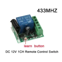 Module de relais 433MHz 12V + télécommande sans fils DIDACTICO TUNISIE