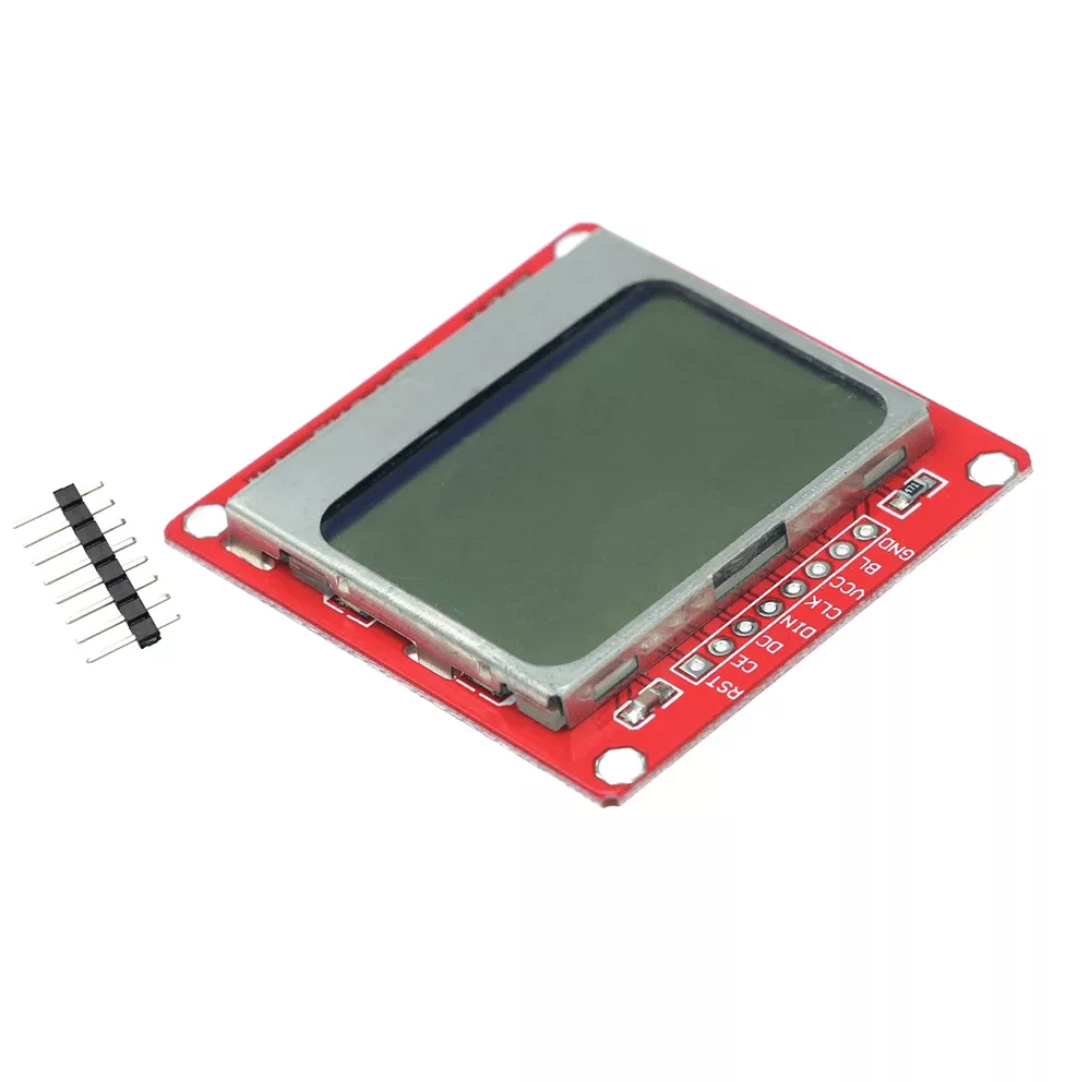 Module Ecran LCD Nokia 5110 84x48 Rouge