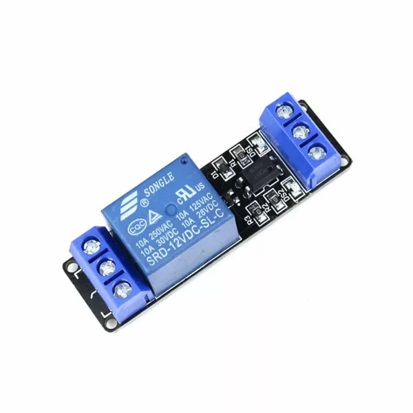 Module relais 12V 1 CH avec light coupling
