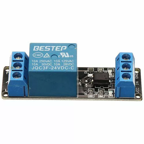 Second image of Module relais 24V 1 CH avec light coupling