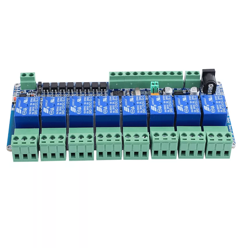 Second image of Module relais E/S 8 CH 12V Interface de Communication RS485/TTL
