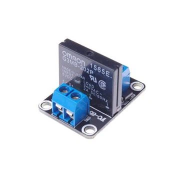 Module Relais OMRON 1CH 5V SSR 250V/2A Avec Fusible 2A