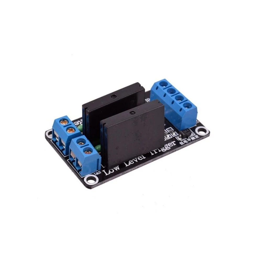 Second image of Module Relais OMRON 2CH 5V SSR 250V/2A Avec Fusible 2A