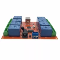 Module Relais Programmable DC 12v 8CH pour maison intelligente DIDACTICO TUNISIE