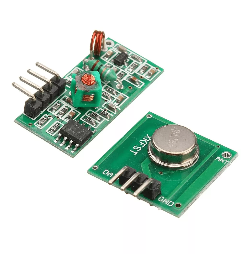 Module sans fil RF 433Mhz (Transmetteur + récepteur)