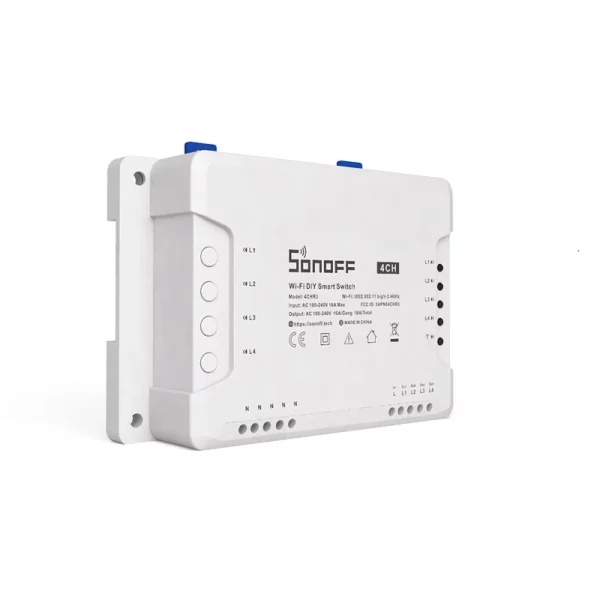 Commutateur intelligent 4 voies WiFi connecté SONOFF DIY 4CH R3