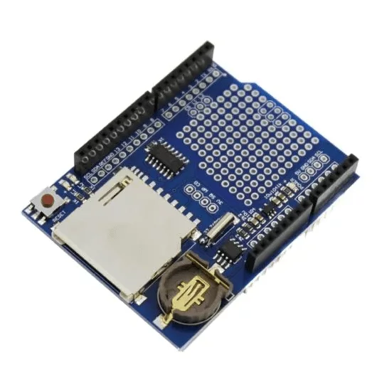 Module shield de stockage SD avec horloge RTC pour Arduino