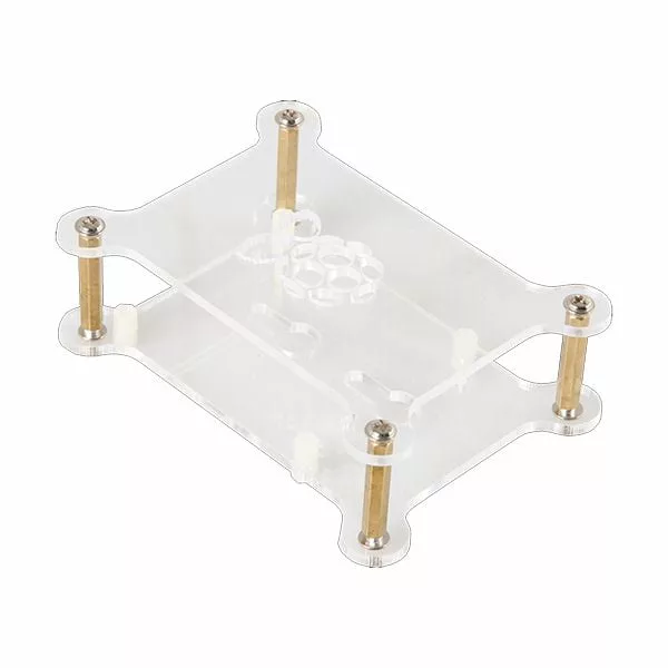 Second image of Boitier transparente pour raspberry PI4 PI3 avec ventilateur