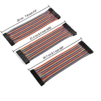 Pack de 120 fils Arduino ( 40 M/M + 40 F/F + 40 M/F) DIDACTICO TUNISIE