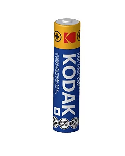 Second image of Pack de 2 Piles KODAK 2xAAA - Alcaline