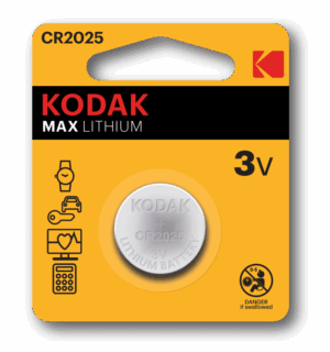 Pile Bouton Lithium CR2025 B1 KODAK DIDACTICO TUNISIE