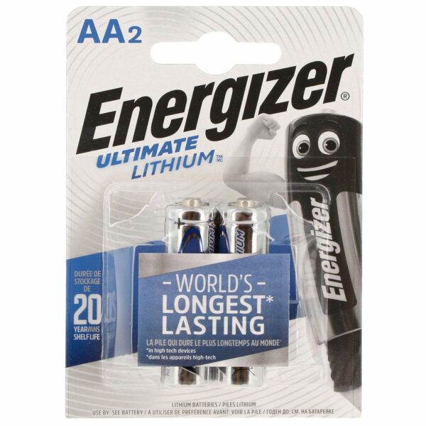 Pile AA Energizer Lithium 2Pk
