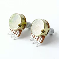Potentiomètre 2k Ohm Métallique avec Tige 15mm DIDACTICO TUNISIE