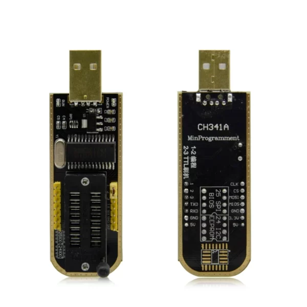 Second image of Programmateur USB BIOS Flash EEPROM série CH341A 24/25