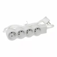 Rallonge multiprise Legrand extra-plate 16A 3680W 4x2P+T avec cordon 1