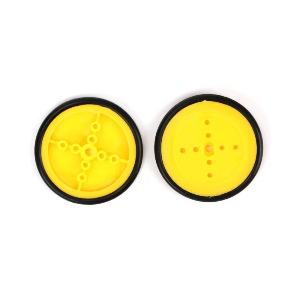 Second image of Roue jaune 410