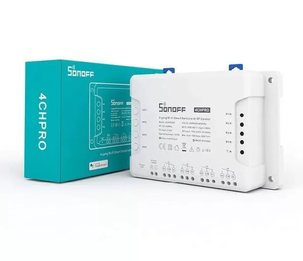 Commutateur Wifi Intelligent Sonoff 4CH Pro R3 4 Voies 433mhz