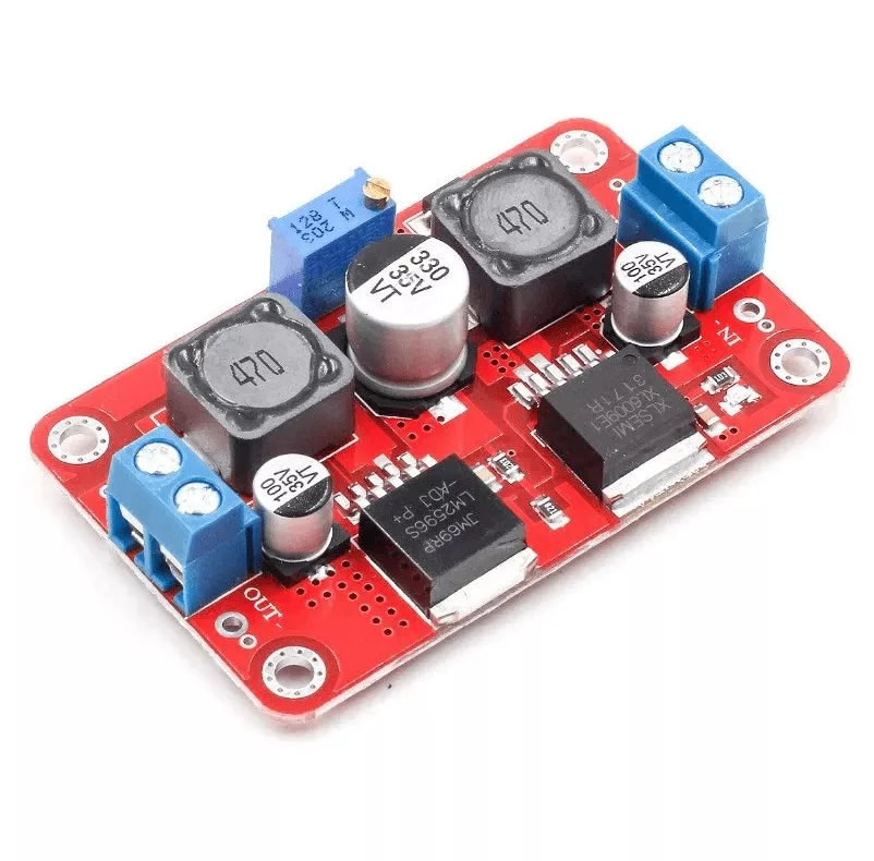 Module d'alimentation DC-DC solaire abaisseur AUTO-Rouge