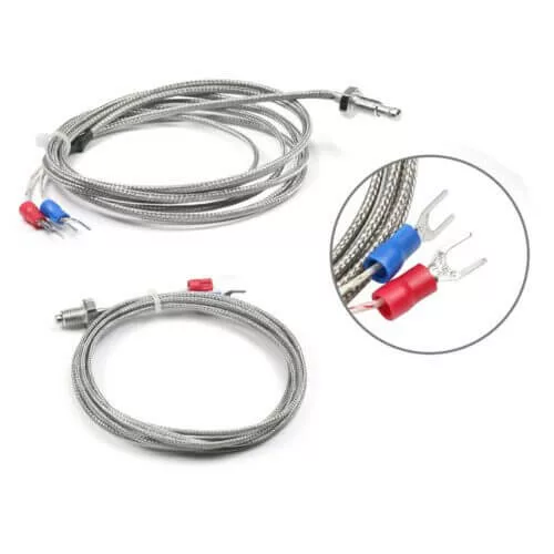Second image of Sonde Thermocouple type J DIAM 4mm - L=4M TCJ-02D4