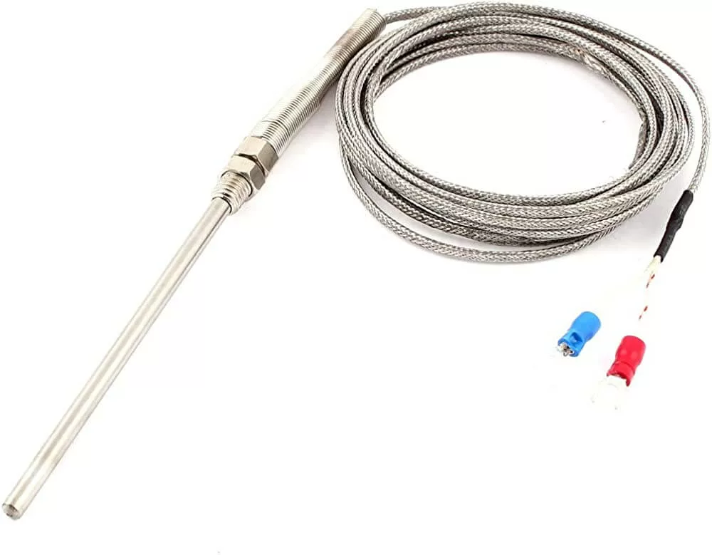 Second image of Sonde Thermocouple type J DIAM 5mm LONG 10CM M8 TCJ-03L100