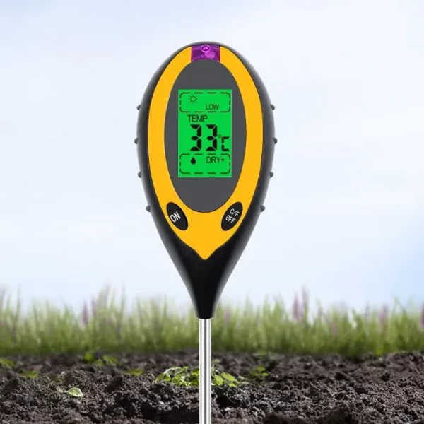 Testeur de Ph de sol 4 en 1