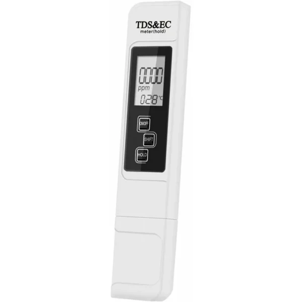 Testeur Digital de TDS (solide total dissous) et EC (conductivité électrique)